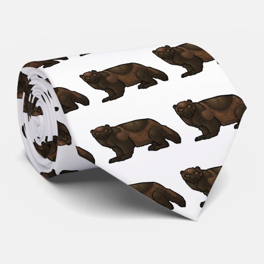 Wolverin Krawatte (Gerollt)