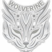Wolverine Aufkleber (Vorderseite)