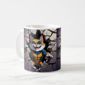 Wolverine-Cat-Tasse Kaffeetasse (Vorderseite Links)