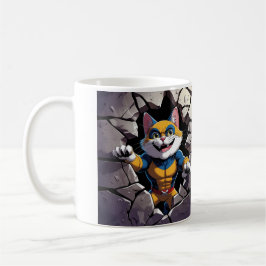 Wolverine-Cat-Tasse Kaffeetasse