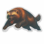 Wolverine Cut-out Sticker (Vorderseite)
