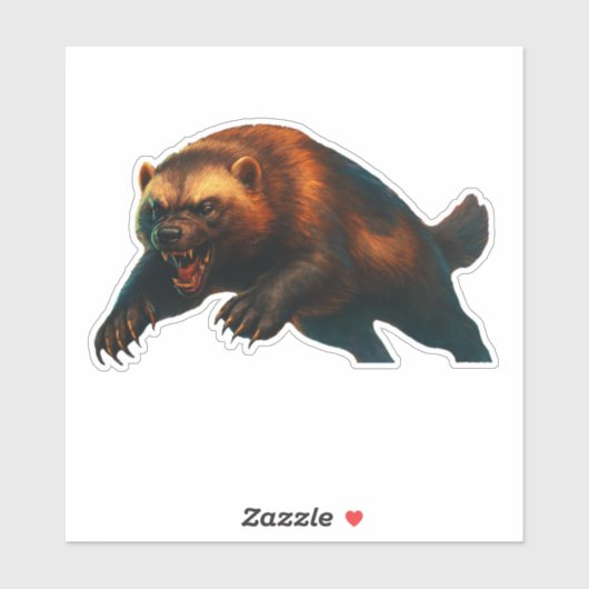 Wolverine Cut-out Sticker (Blatt)