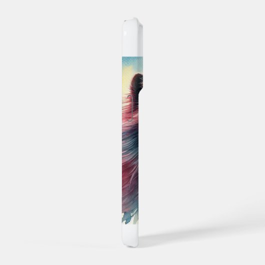 Wolverine in the Wilderness 130924AREF107 - Waterc iPhone Hülle (Rechte Seite)