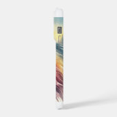 Wolverine in the Wilderness 130924AREF107 - Waterc iPhone Hülle (Linke Seite)