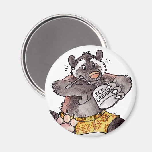 Wolverine Magnet (Vorderseite/Rückseite)