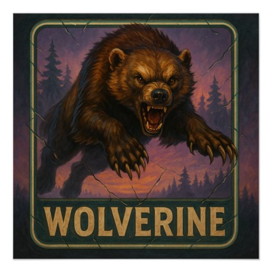 Wolverine Poster (Vorderseite)