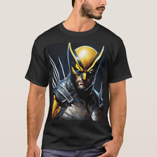 Wolverine X-Men t Shirt (Vorderseite)