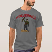 Wolverines Funny T-Shirt (Vorderseite)