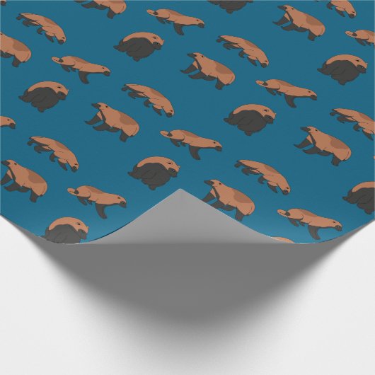 Wolverines Geschenkpapier (Ecke)