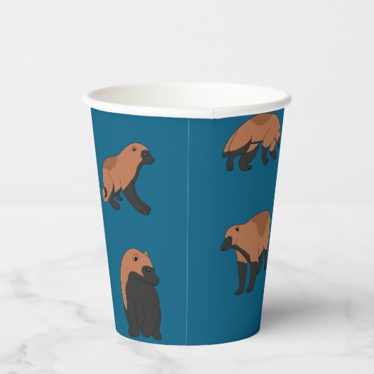 Wolverines Pappbecher (Rechts)