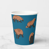 Wolverines Pappbecher (Vorderseite)