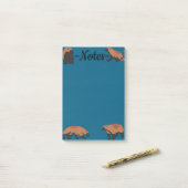 Wolverines Post-it Klebezettel (Auf Schreibtisch)