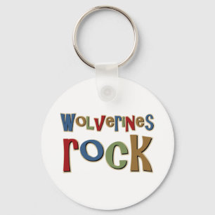 Wolverines Rock Schlüsselanhänger