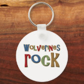 Wolverines Rock Schlüsselanhänger (Vorderseite)