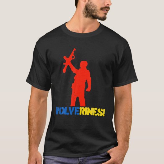 Wolverines Ukraine T-Shirt (Vorderseite)