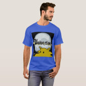 Wolverton-Logo Herren dunkles T-Shirt (Vorne ganz)