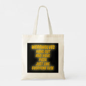 Wolverton Logo Tote Bag Tragetasche (Rückseite)