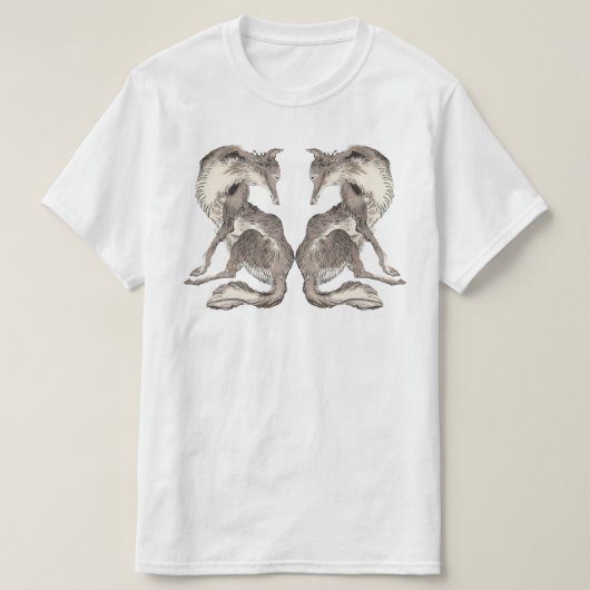 Wolves Art Graphic T-Shirt (Design vorne)