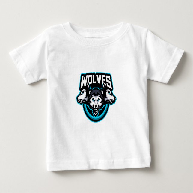 wolves baby t-shirt (Vorderseite)