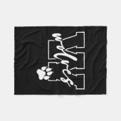 Wolves  fleecedecke (Vorderseite (Horizontal))