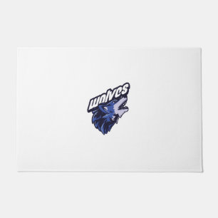 wolves fußmatte