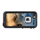 Wolves Howling FRE iPhone 6 Fall LifeProof iPhone Hülle (Rückseite (Horizontal))
