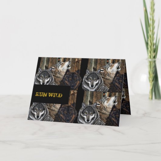 WOLVES KARTE (Vorderseite)