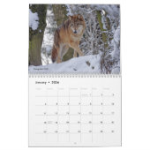 Wolves of the World 2023-24 Calendar 15-Month Kalender (Jan 2026)