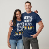 Wolves Otters Bears Oh mein Gay Pride T-Shirt (Unisex)