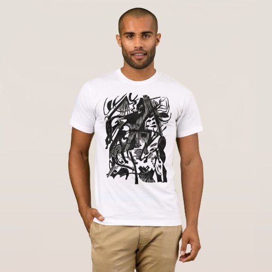 Wolves Reborn – Retro B&W Expression Tee (Vorne ganz)