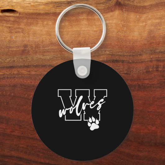 Wolves schlüsselanhänger (Vorderseite)