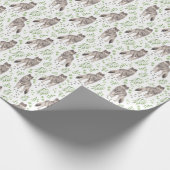 Wolves Wrapping Paper Geschenkpapier (Ecke)