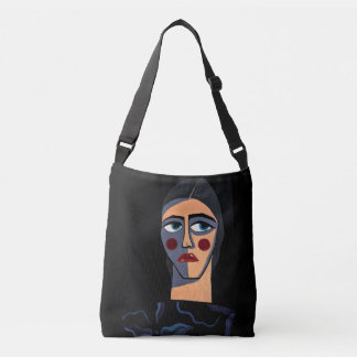 "Woman (102)" Crossbody Bag Tragetaschen Mit Langen Trägern