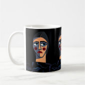 "Woman (102)" Kaffeetasse (Links)