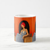"Woman (87)" Kaffeetasse (Mittel)
