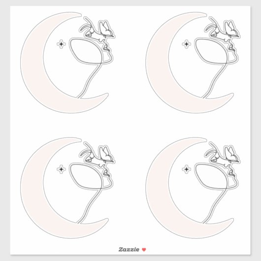 Woman Aufkleber (Blatt)