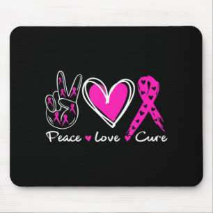 Woman Breast Cancer Awareness Mousepad