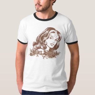 Woman Brown T-Shirt