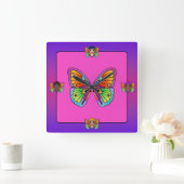Woman Butterfly Uhr (Zuhause)