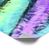 Woman Cubism Art Style Poster (Ecke)