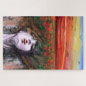 Woman Earth - Natur - Original Art Malerei Puzzle (Horizontal)