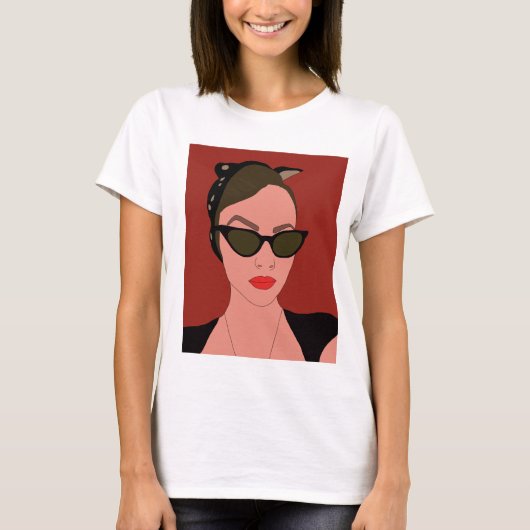 Woman elegant T-Shirt (Vorderseite)