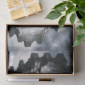 Woman Emerging from Brick Wall Decoupage Seidenpapier (Geschenk)