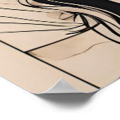 Woman Female Goddess Poster (Ecke)