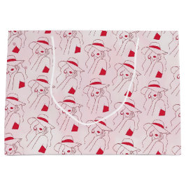 Woman Große Geschenktüte