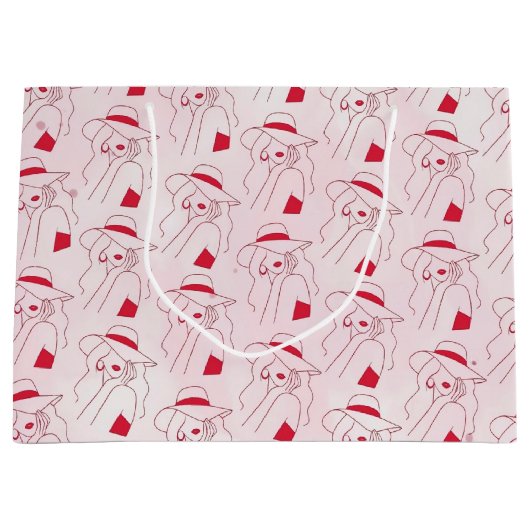 Woman Große Geschenktüte (Vorderseite)