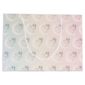 Woman Große Geschenktüte (Rückseite)