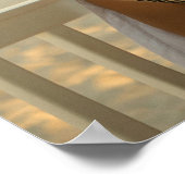 Woman In A Leopard Print Bikini Poster (Ecke)