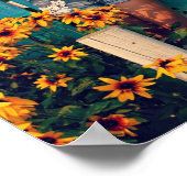 Woman In An American Flag Bikini Poster (Ecke)