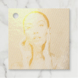 "Woman in Blue" Geschenkanhänger